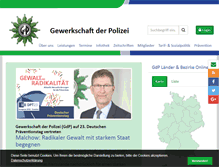 Tablet Screenshot of gdp.de