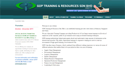 Desktop Screenshot of gdp.com.my